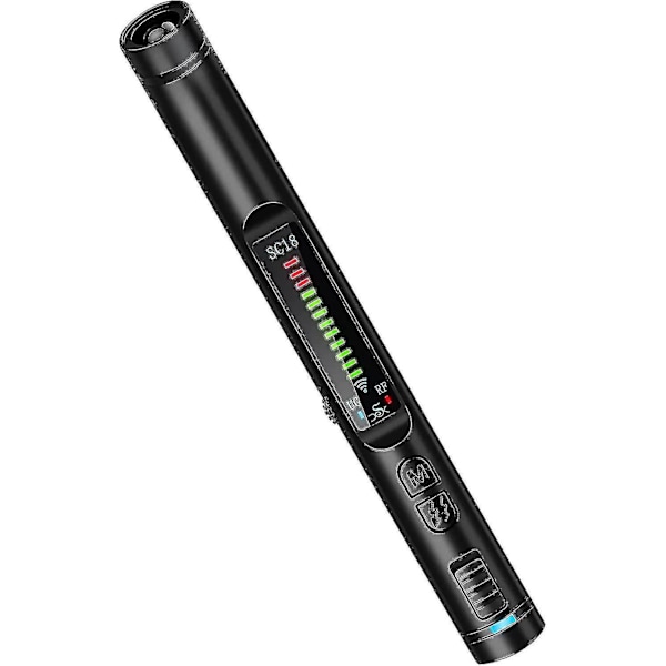 Detektor, GPS-spårare, RF-signalskanner med 1 m-8 g Hz brett frekvensområde och 12-i