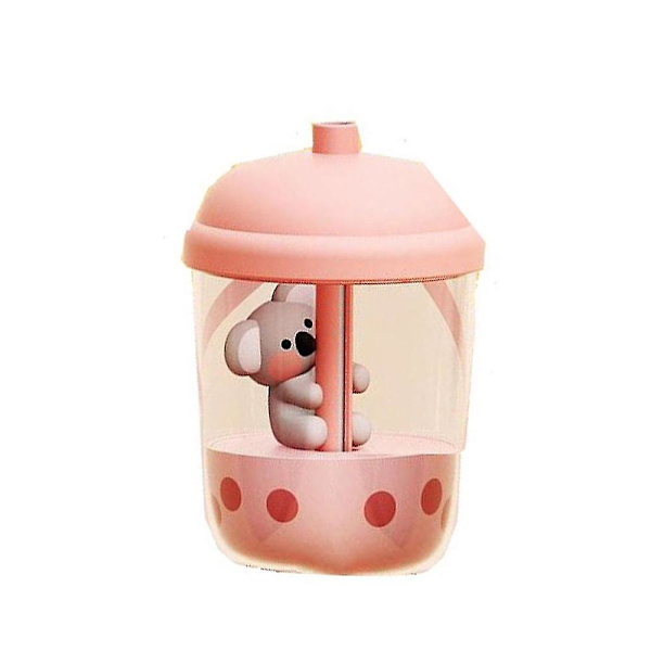 1 st Ny Söt Koala Mjölk Te Kopp Luftfuktare Hög Dimma Hushåll Liten Portabel Skrivbord Usb Mini Per