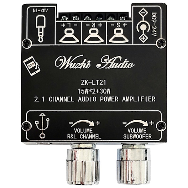 Dc9~24v Digital Power Amplifier Board Preamplifier Parts Stereo Amplify