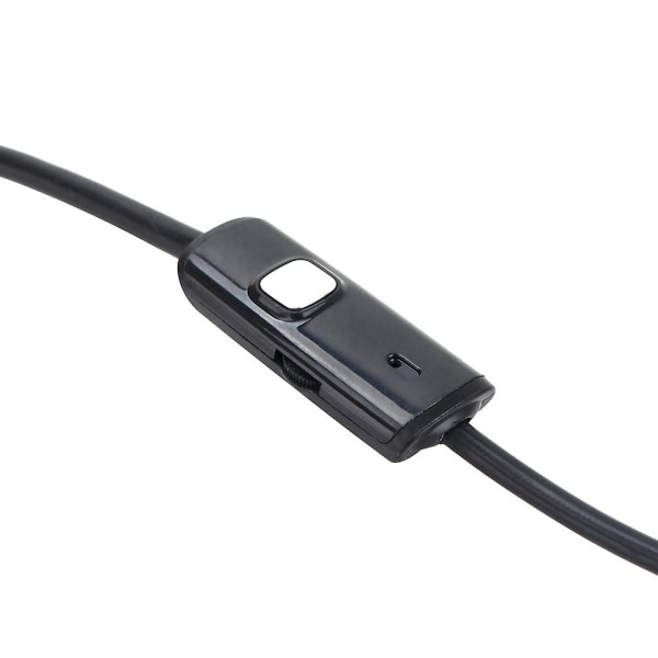 6LED USB HD -tarkastuskamera Borescope-kamera IP67 vedenpitävä Androidille / Win -2m, 5,5mm