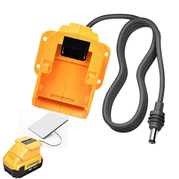 Strømkabel til Dewalt batteri til Starlink Mini Dewalt opladeradapter til DC strømkabel ledning stik