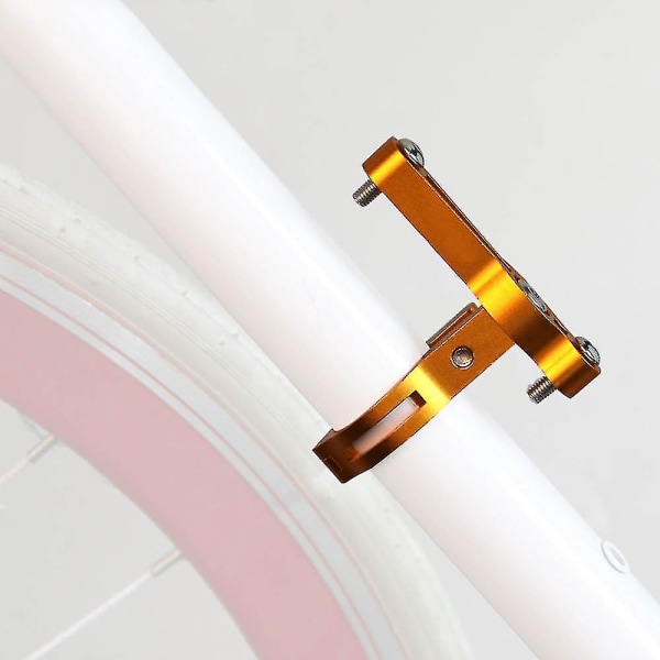 Adapter för cykelhållare för vattenflaskhållare Justerbar (guld)