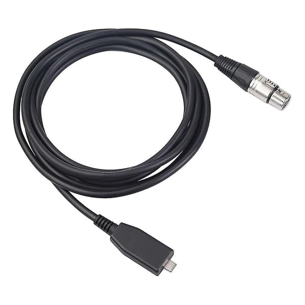 USB-C til XLR Hun-kabel, USB-C Mikrofonkabel Type C Han til XLR Hun Mic Link Studio Lyd C