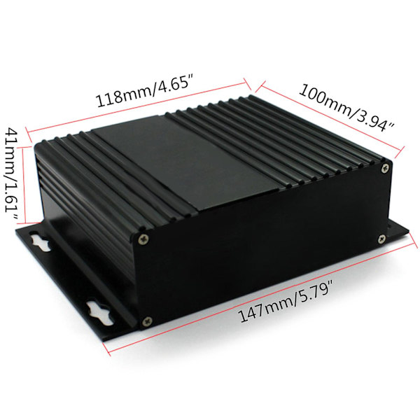 Elektroninen kotelo DIY-elektroniikkahankkeelle, säilytyskotelo kotelolle Pcb E