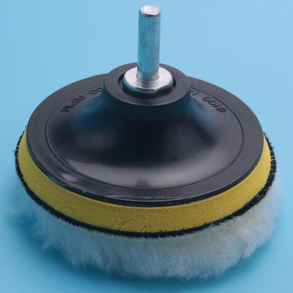 Gross Polering Buffing Pad Kit Bilpolering Buffer Borr Adapter Verktyg