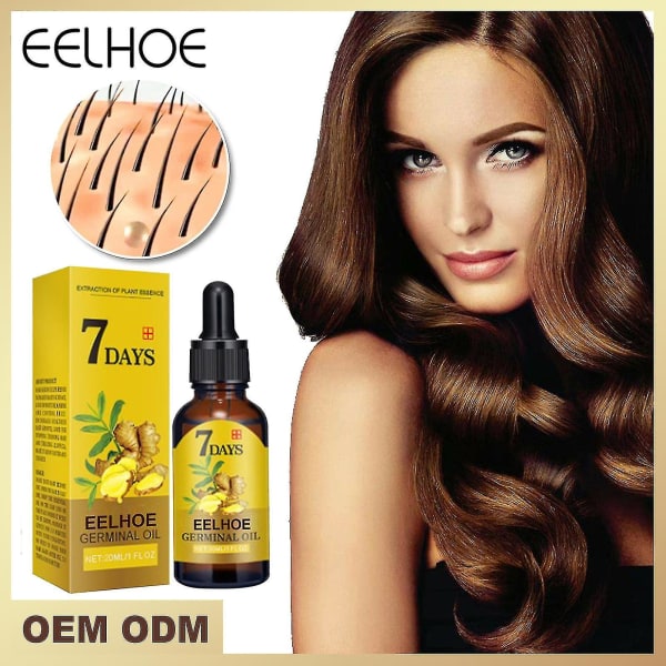 New2023 Eelhoe Ginger Hair Tonic gir næring til hårrøtter, forbedrer hårets lyshet, styrker håret, forhindrer nedfall