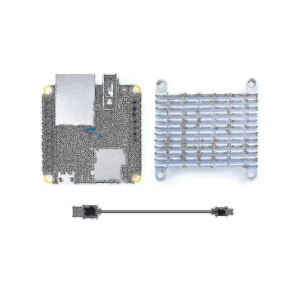 För Nanopi Neo V1.4 utvecklingskort+värmeavledning+-usb-kabel Allwinger H3 Core 512mb Ram Openwrt/ Mod