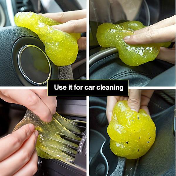 Högteknologisk dammrengöringsmedel Super-Clean Slimy Gel för datortangentbord
