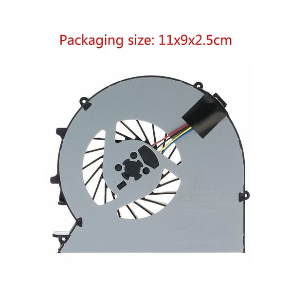Bærbar kjøleribbe for HP Probook 450 455 Notebook CPU kjølevifte 5v 0.4a