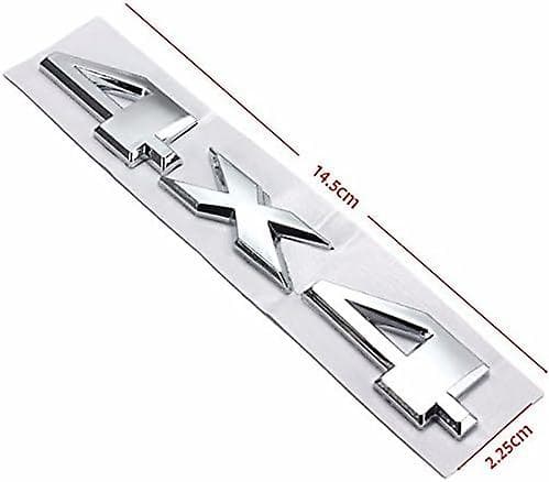 3D-dekal för bil - Kromlogotyp Emblem för bilar