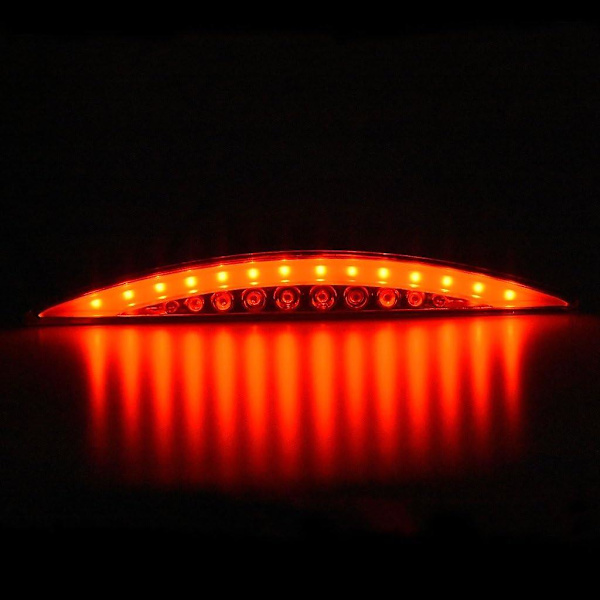Motorcykel Bakskärm LED Bakljus Bromsljus Passar Harley Softail Fxsb Breakout 2013-2017