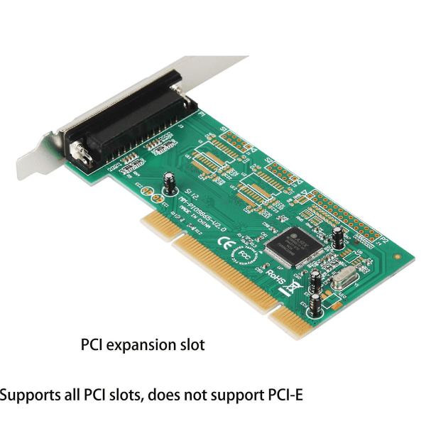 Pci til Db25 Print Parallel Port Udvidelseskort Adapterkort Mm-pio9865-1p Mcs9865
