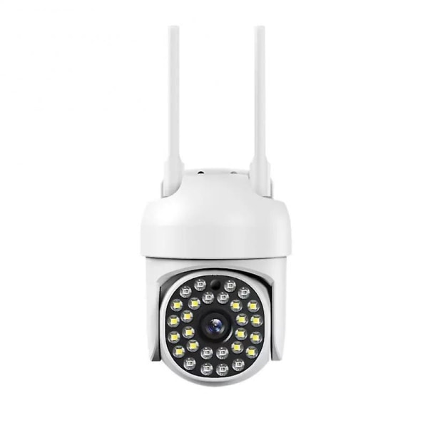 1080p Wifi IP-kamera Utendørs Trådløs Video Overvåking AI Menneskelig Deteksjon Fargenatt Syn