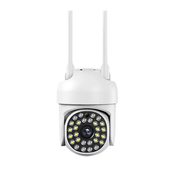 1080p Wifi IP-kamera Utomhus Trådlös Videoövervakning AI Människodetektering Färg Nattseende