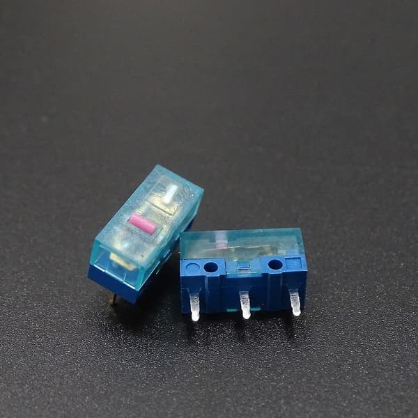 4 stk. Muse Mikro Switch Mikro Knap Huano Silent Muse Mikroswitch Pink Dot