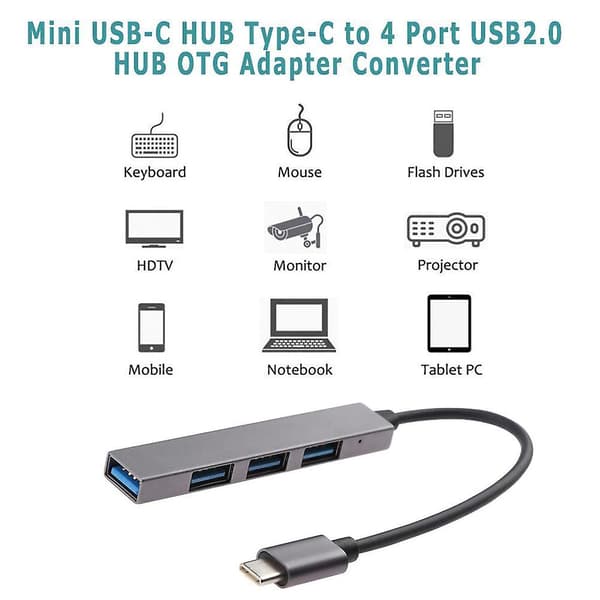 Usb C -keskitin, moniporttisovitin Macbook Pro 2016/2017 13\"/15\"