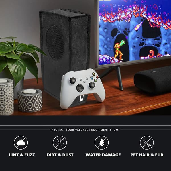 Anti-scratch Game Console Støvbeskyttelse Støvtæt Ærme Til Xbox Series S