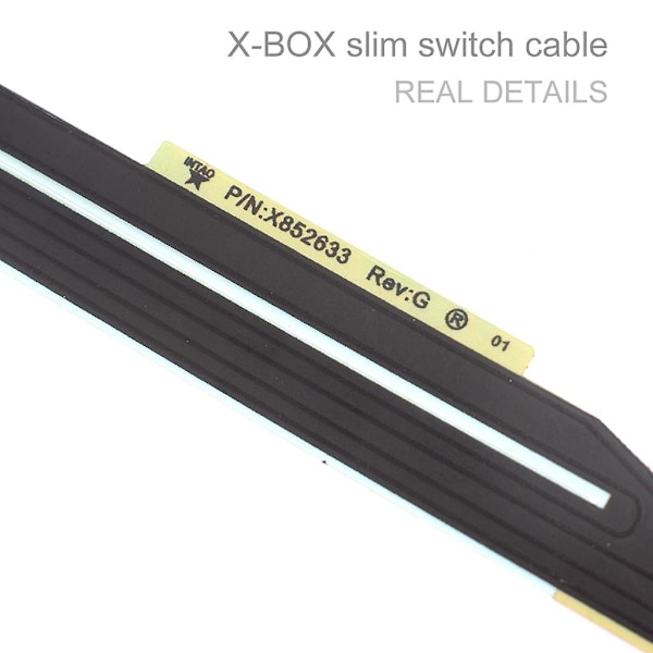 Konsol Switch Ribbon Kabel Ström Eject Knapp På Av Flex Kabel Synk För Touch Sensor Kontakt Sladd För Xb 360 Slim