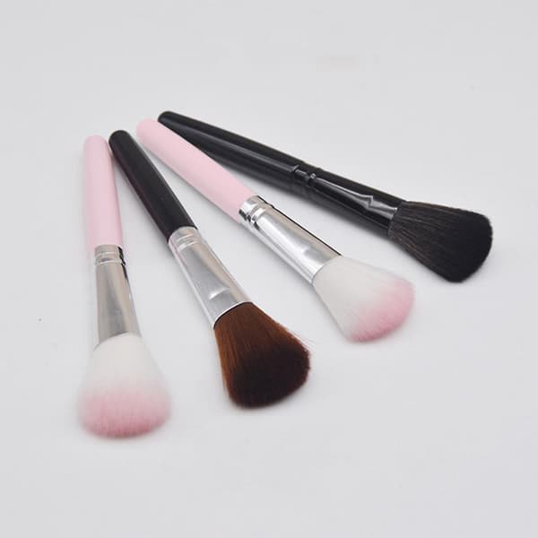 1/4 st Makeupborste Lös Puderborste Ansiktsrouge Konturering Highlighter Skuggborste