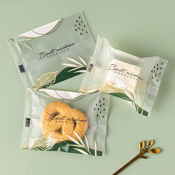 3 x 100 stk. Kageposer Fødevarekvalitet Støvfri Plastik Party Godbid Snack Biscuit Emballageposer Bakewa