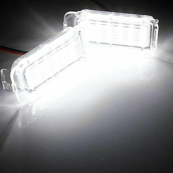2 st 18-smd LED-skyltbelysning, felfri, för Explorer Escape Mkc
