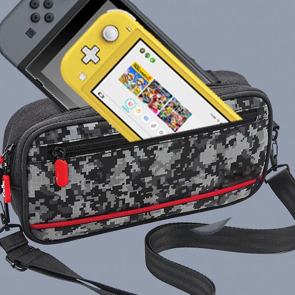 Kamuflasje vertstaske for Switch Lite-konsoll Ns N-switch Lite-etui