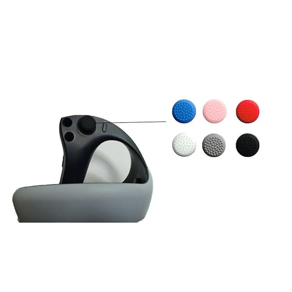 6 par silikone-tommelfingergreb til PS VR2-headset