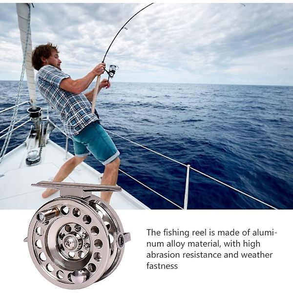 Flugfiskerullar Lätt Flugfiskerulle Fiske Linje Stor Båge Öring Flugor Med Tryckgjuten Aluminiumkropp Legering Höger Hand Rafting Isfiske Utrustning Equ