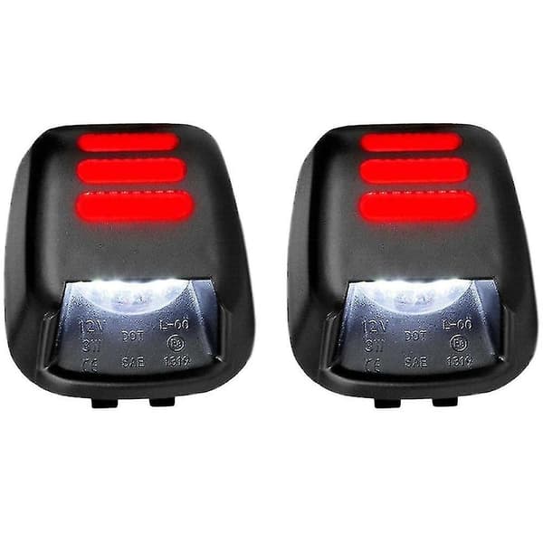 Bil LED-skyltbelysning Bakljus Vattentät Bakljus För Navara D40 2007-2016
