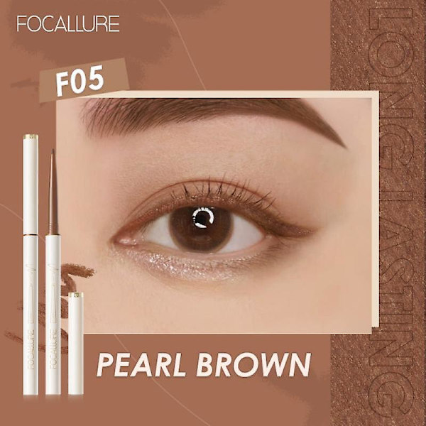 Focallure Eyeliner-liimakyniä - Vedenkestävä, tahraamaton, pitkäkestoinen, nopeasti kuivuva, luonnollinen