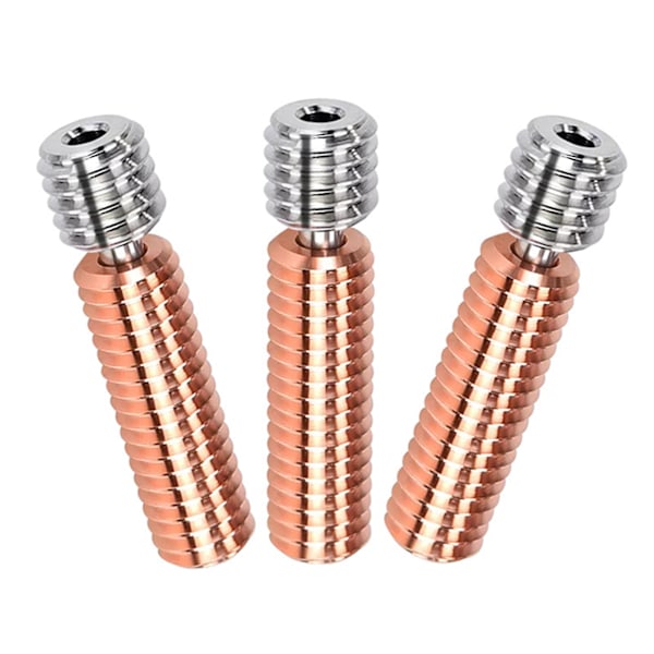 3D-skrivare All-metall Heat Break Bi-metall för Titanlegering + Krom Zirkonium Co