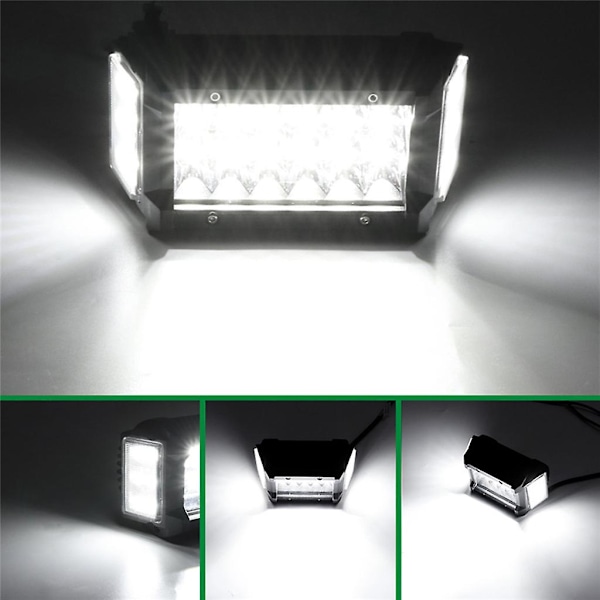 4 tommers arbeidslys Spot Flood Led lysstang Reverseringslampe 108w for bil