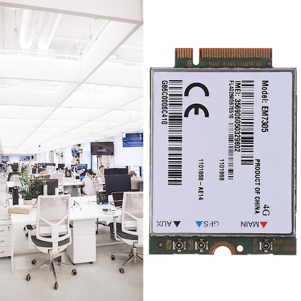 Sierra Wireless Netværkskort Adapter EM7305 WWAN 4G Modul til Dell3340 E5250