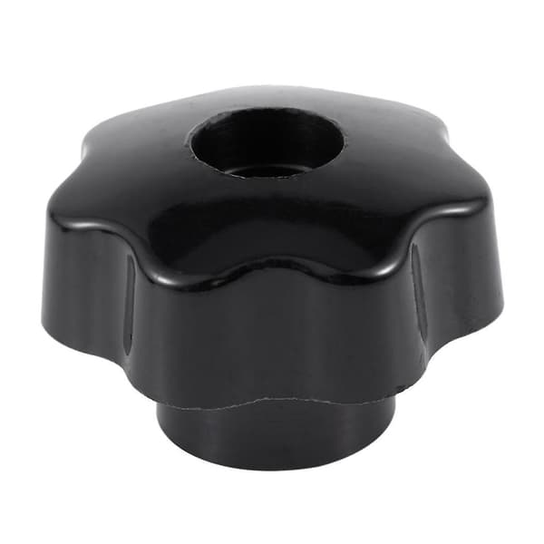 2 st M10 Honmutter 50mm Plast Stjärnhuvud Spännratt Grepp