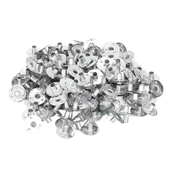 200 stk lysvekefester - Metallbaserte lysvekeholdere for DIY lysproduksjon