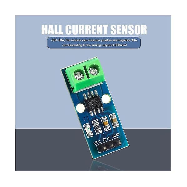 10 st 5a intervallströmssensor Acs712-modul AC/DC-strömsensorkort (5a)