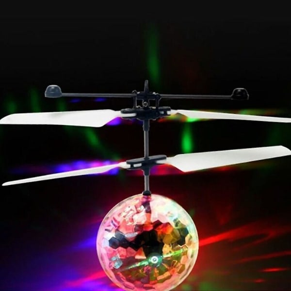 Elektrisk glødende Led Flying Ball Kid's Flight Balls Infrarød Induksjon Flyfjernkontroll