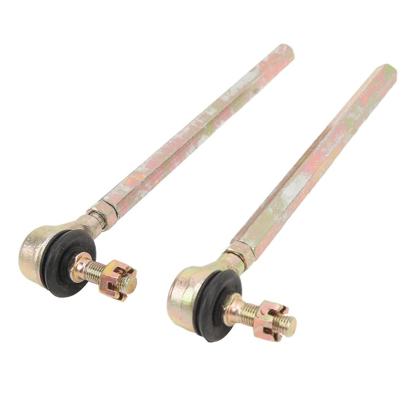 2pcs M10 10mm Tie Rod Ball Joint Steel Alloy Forged Fit For 110cc 125cc 150cc 200cc Mini Quad Atv Go Kart