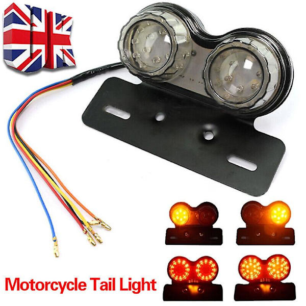 Motorcykel Motorcykel Baglygte Led Brems Baglygter Blinklys Universal