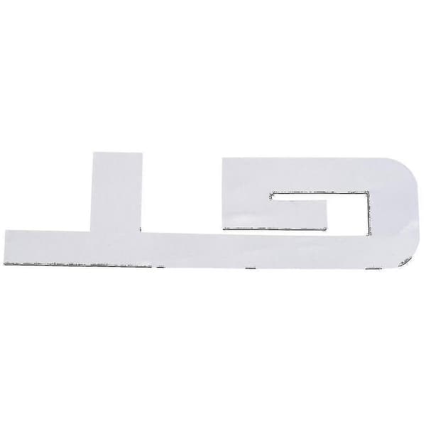 3D GT Logo Bilsticker - Stilig Dekor for Biler - Passer til Focus 1 2 3 7 Mondeo - Sølv