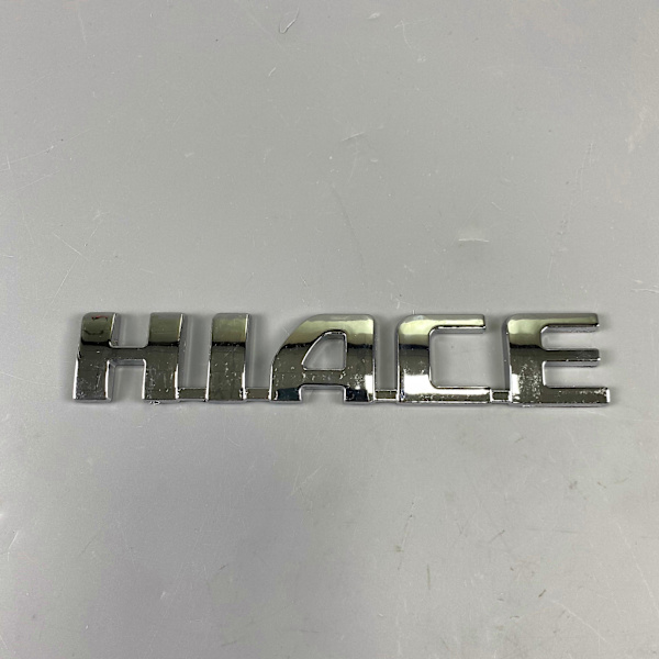 HIACE ABS Plastkrom Chrome Baklucka Nummer / Bokstav Logotyp Emblem Dekaler Bilstyling Biltillbehör Sida Dekaler