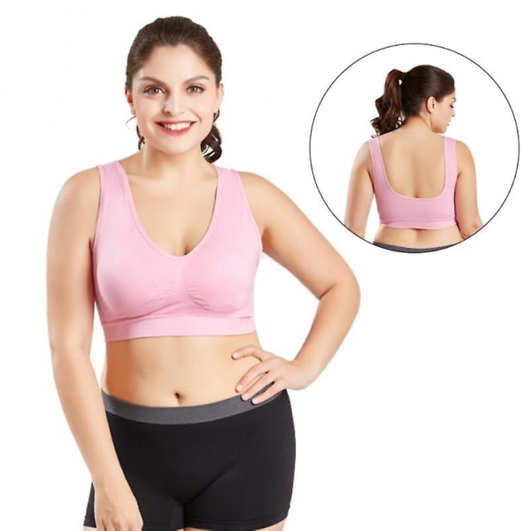 Sports-BH for Kvinner Yoga Plus Stor Størrelse Dame Bomulls-Bralette Mujer Topp Undertøy