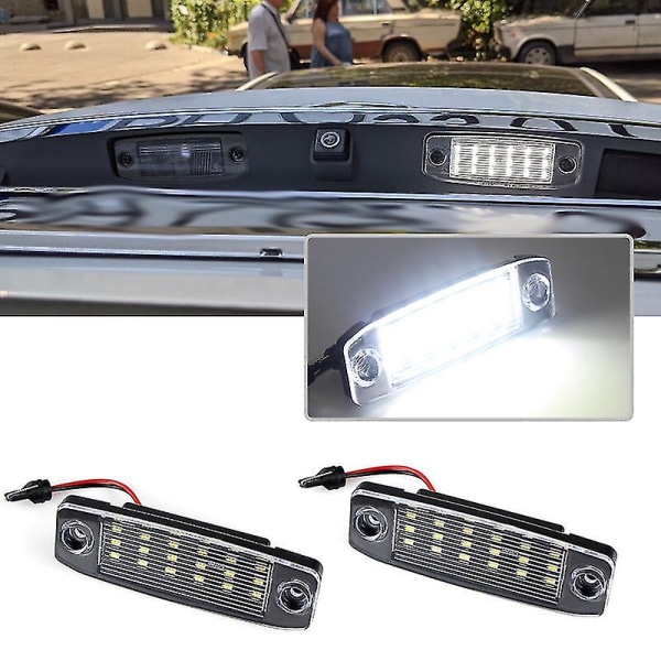 1 pari auton LED-kilven valoa rekisterikilven lamppu Hyundai Kia Sportage 2011-2013 Sonata 10 Yf 10my Gf 10 Auton muotoilu