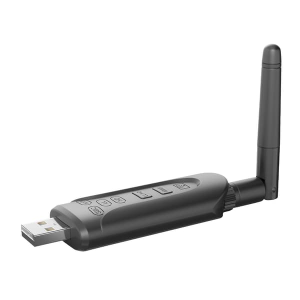 Trådløs lydtransmitter Ble5.3 USB-dongeladapter USB 5V strømforsyning Aptx