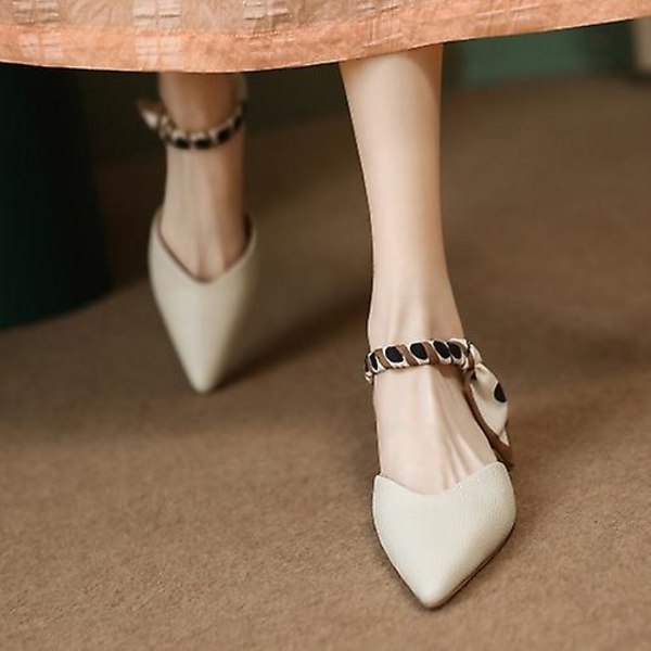 3cm korkeapohjaiset sandaalit beige