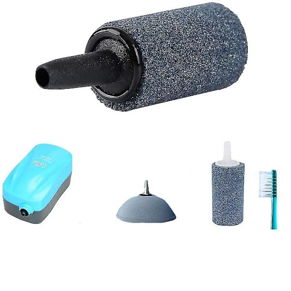 1 tommer luftsten 10 stk. cylinder boble diffuser luftsten til akvarium fisketank