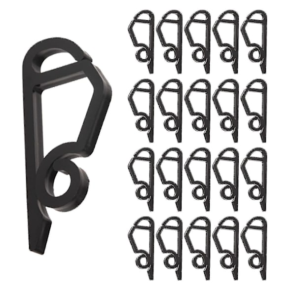 Julgransljusklämma Utomhus Väderbeständig Julgransljus Hängrännekrok Kompatibel Med Chris --120pack