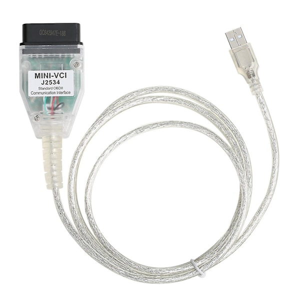 Mini Vci Tis Techstream Sw V16.00.017 För Tis Techstream Ft232rl Chip J2534 Mini-vci 2.0.4 Flerspråkig