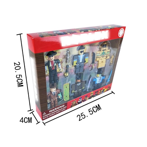 Roblox Spill Mini Actionfigurer Samleobjekter Modellleker Sett Borddekorasjon Barn Bursdagsgave c