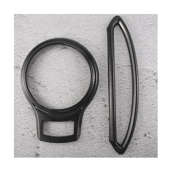 2 stk. Center Console Air Outlet Frame & Gear Shift Box Panel Trim Cover Til Brz 86 2012-2020